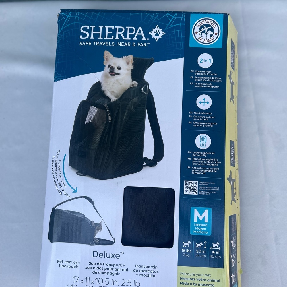 Sherpa Pet Carrier Backpack